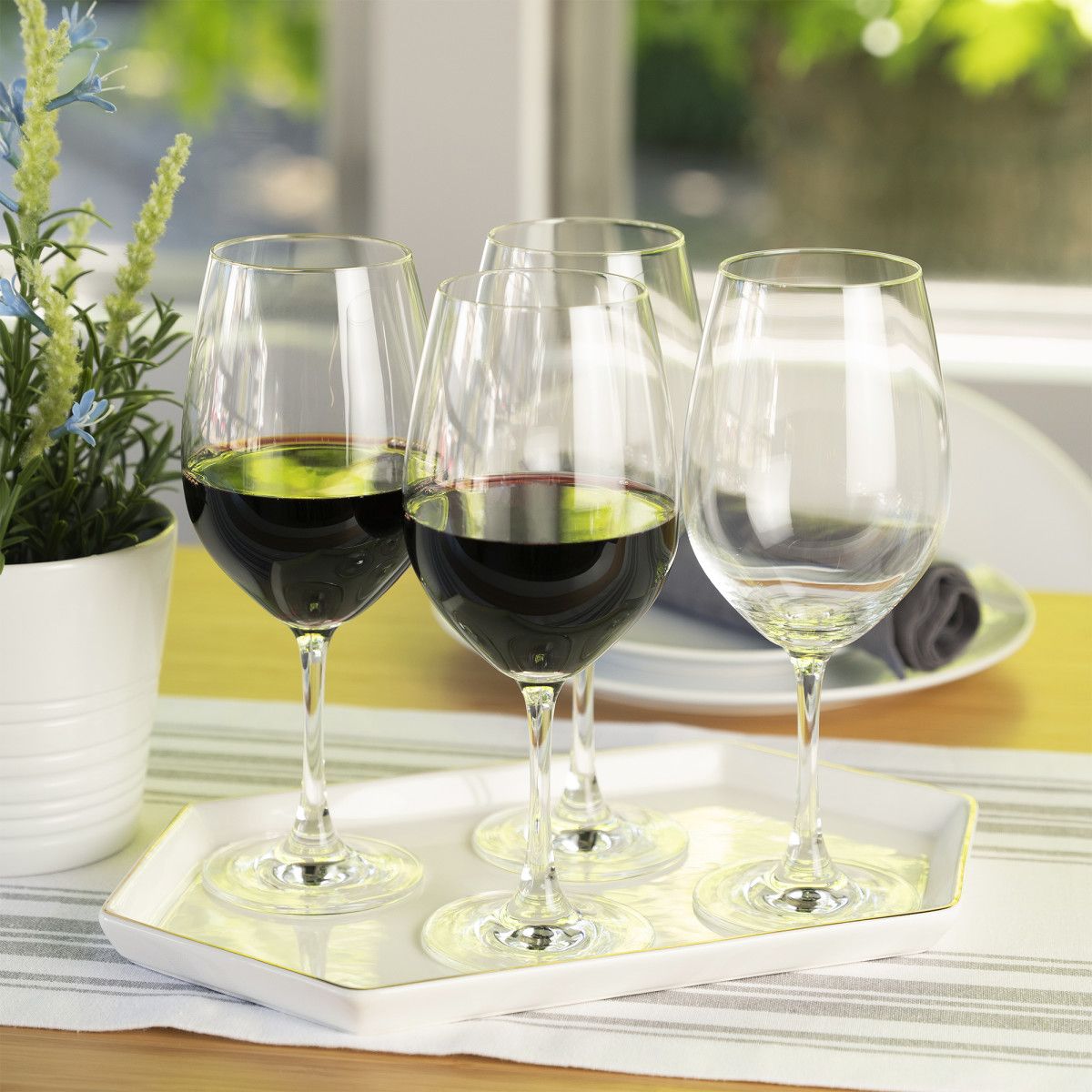 Spiegelau Spiegelau Wine Lovers Bordeaux Glass, 20.5 oz, Set of 4 - lily & onyx