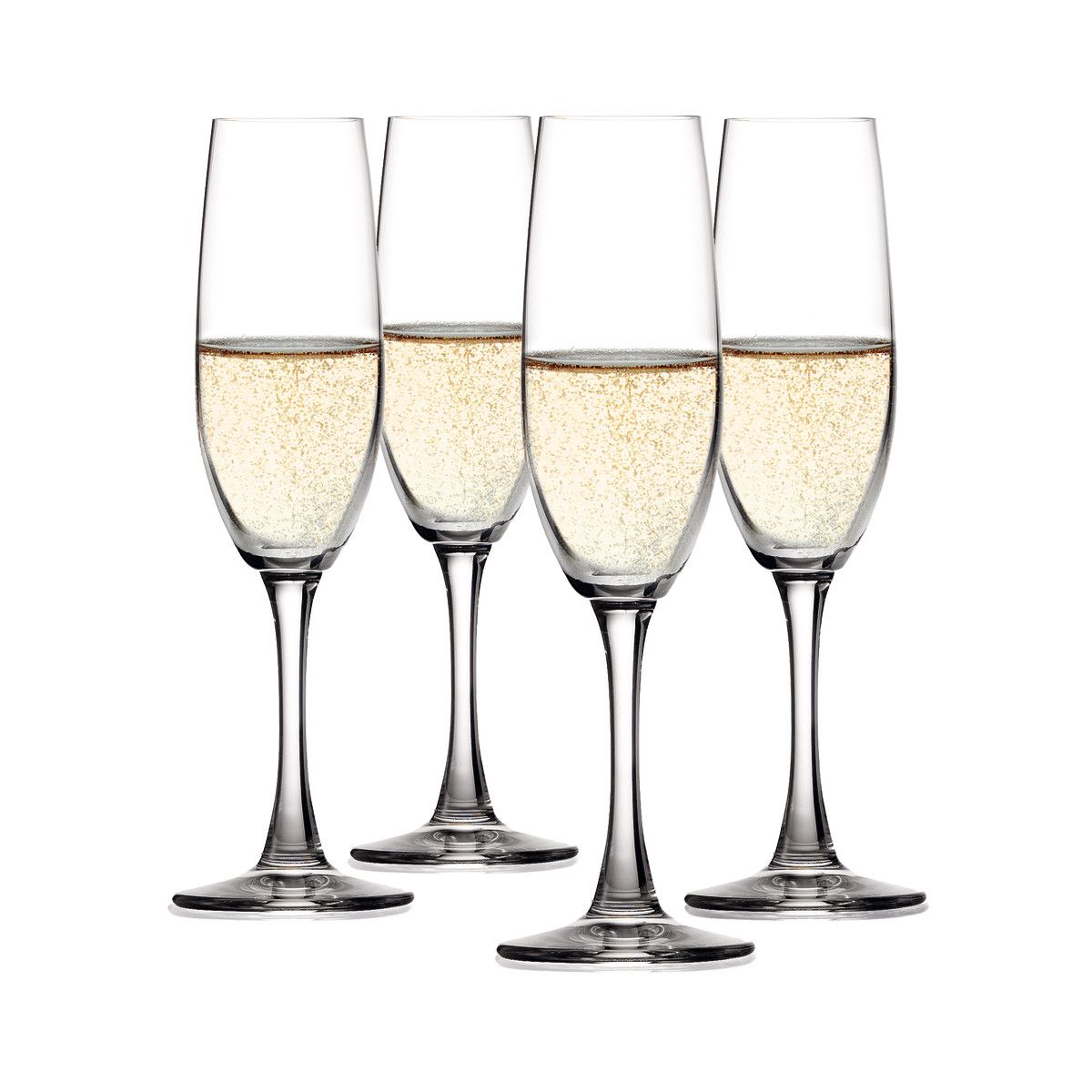 Spiegelau Spiegelau Wine Lovers Champagne Flute, 6.7 oz, Set of 4 - lily & onyx