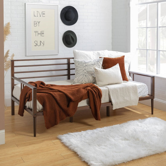 Walker Edison Spindle Solid Wood Daybed - lily & onyx