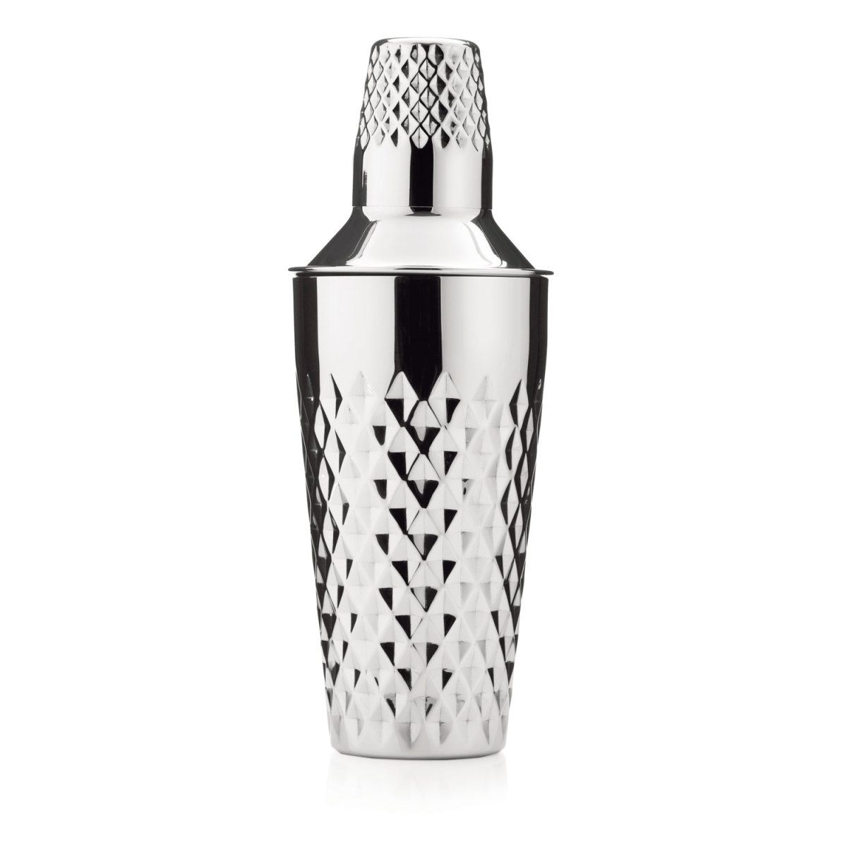 Viski Stainless Steel 25oz Faceted Cocktail Shaker - lily & onyx