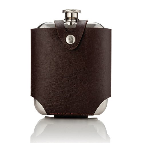Viski Stainless Steel Flask And Traveling Case - lily & onyx