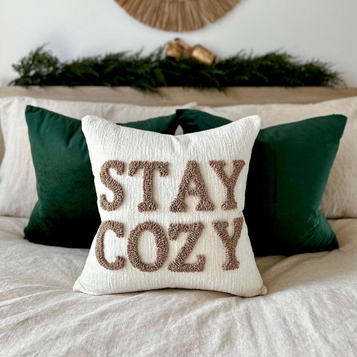Busa Designs Stay Cozy Pillow Cover - lily & onyx