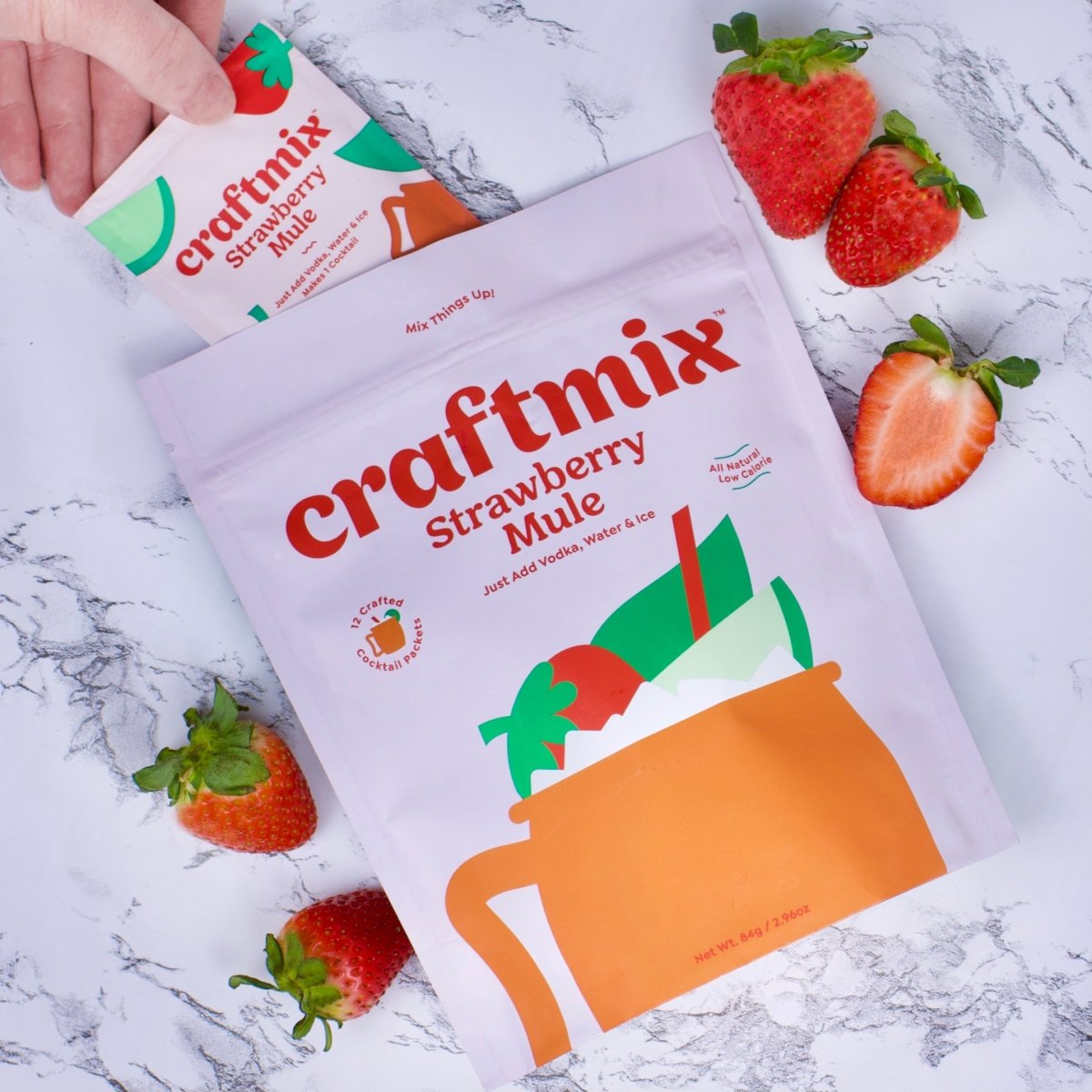 Craftmix Strawberry Mule, 12 Pack - lily & onyx