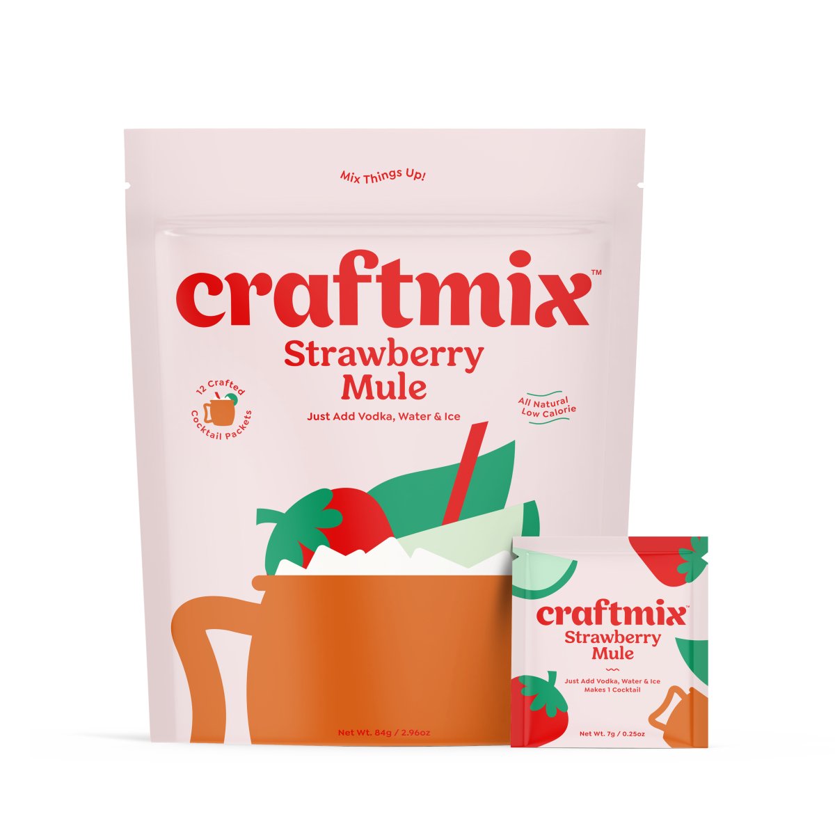 Craftmix Strawberry Mule, 12 Pack - lily & onyx