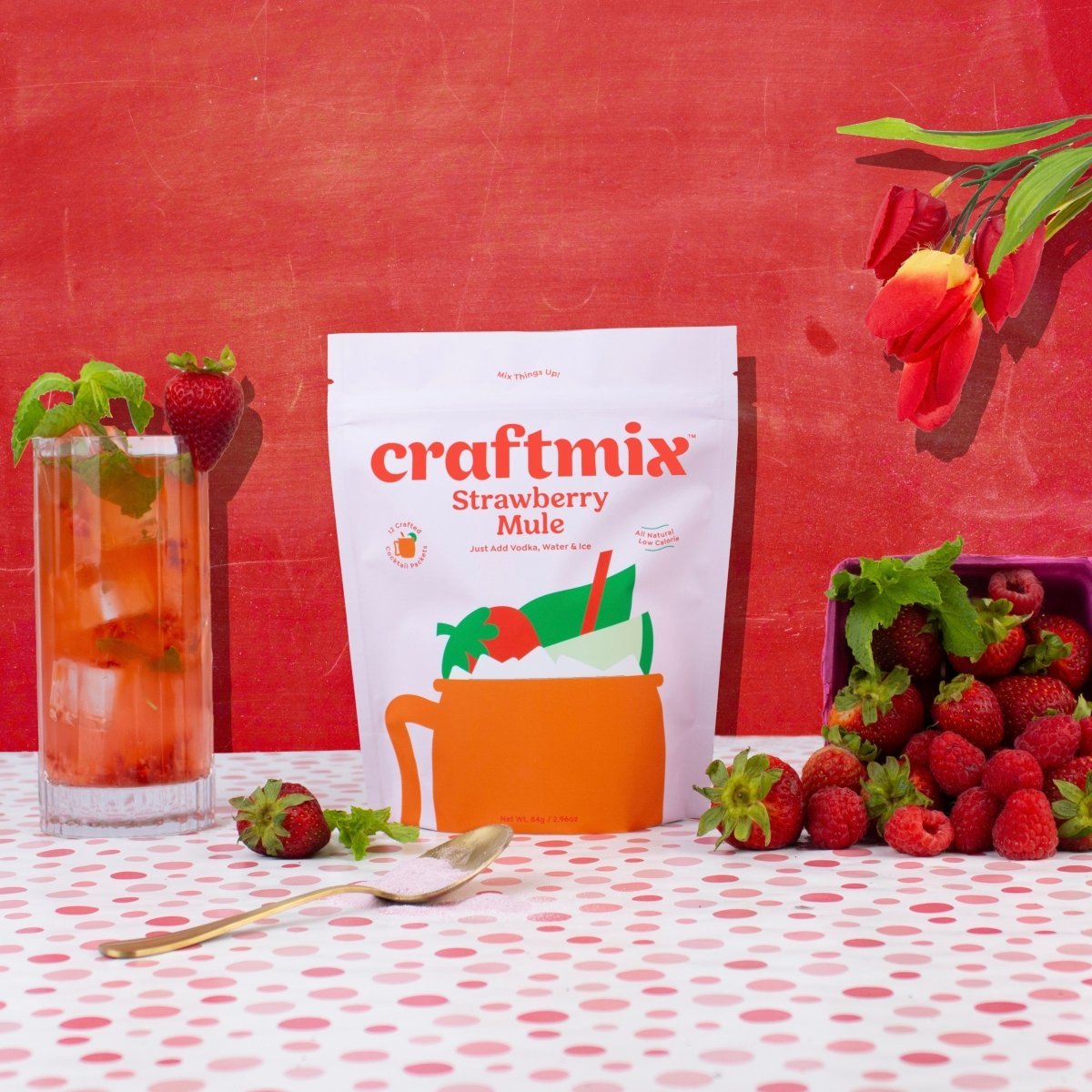 Craftmix Strawberry Mule, 36 Pack - lily & onyx
