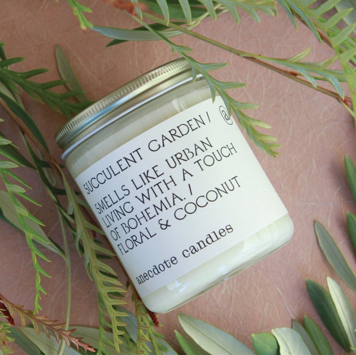 Anecdote Candles Succulent Garden Candle