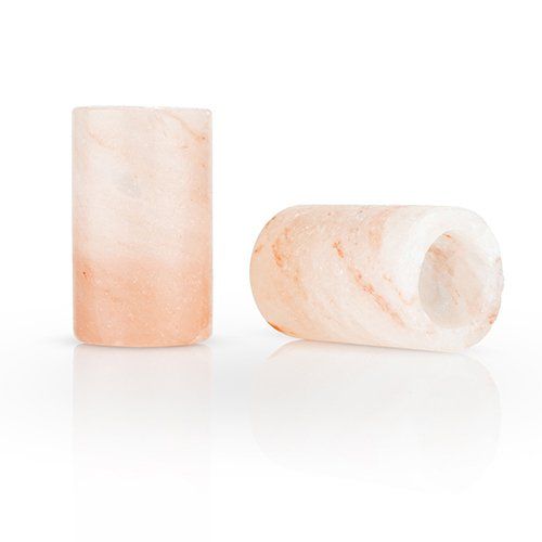 Viski Summit™ Himalayan Salt Shot Glass Set - lily & onyx