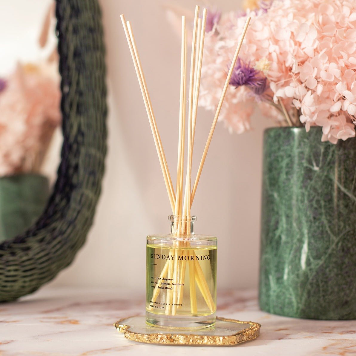 Brooklyn Candle Studio Sunday Morning Reed Diffuser - lily & onyx