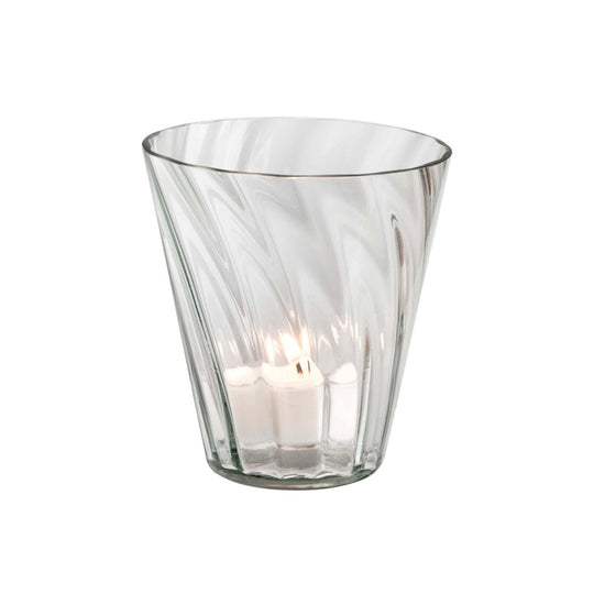 texxture Swirl Glass Votive Candle Holder, Set of 6 - lily & onyx