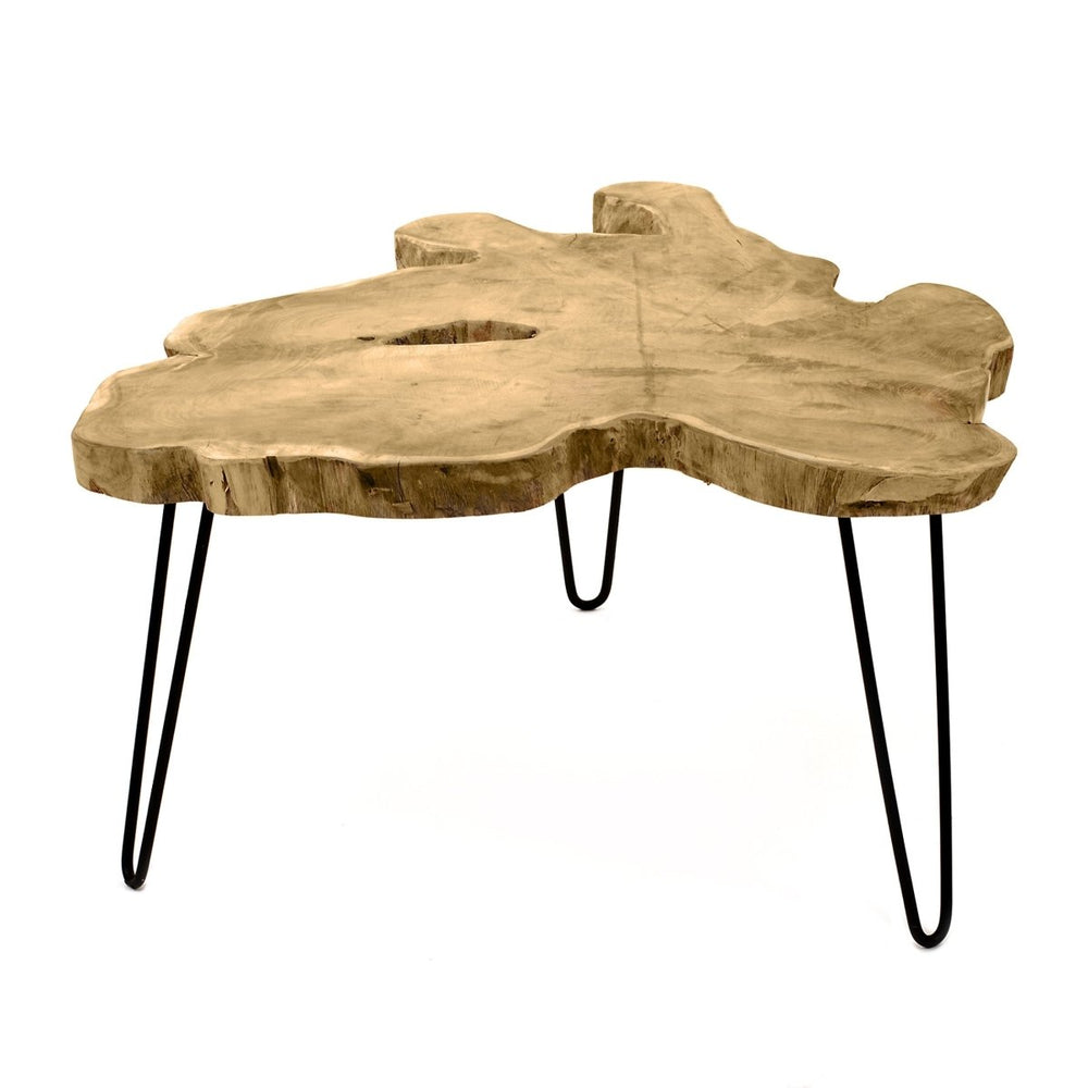 texxture Takara™ Live Edge Teak Coffee Table - lily & onyx