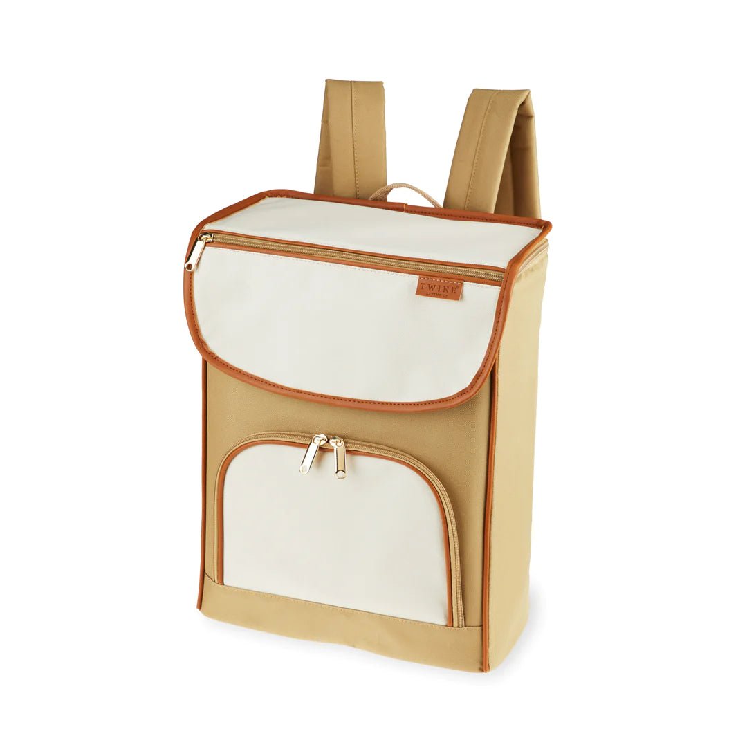 Twine Living Tan Cooler Backpack - lily & onyx