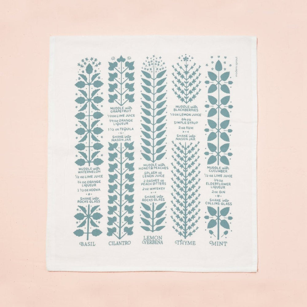 Modern Sprout Tea Towels - lily & onyx