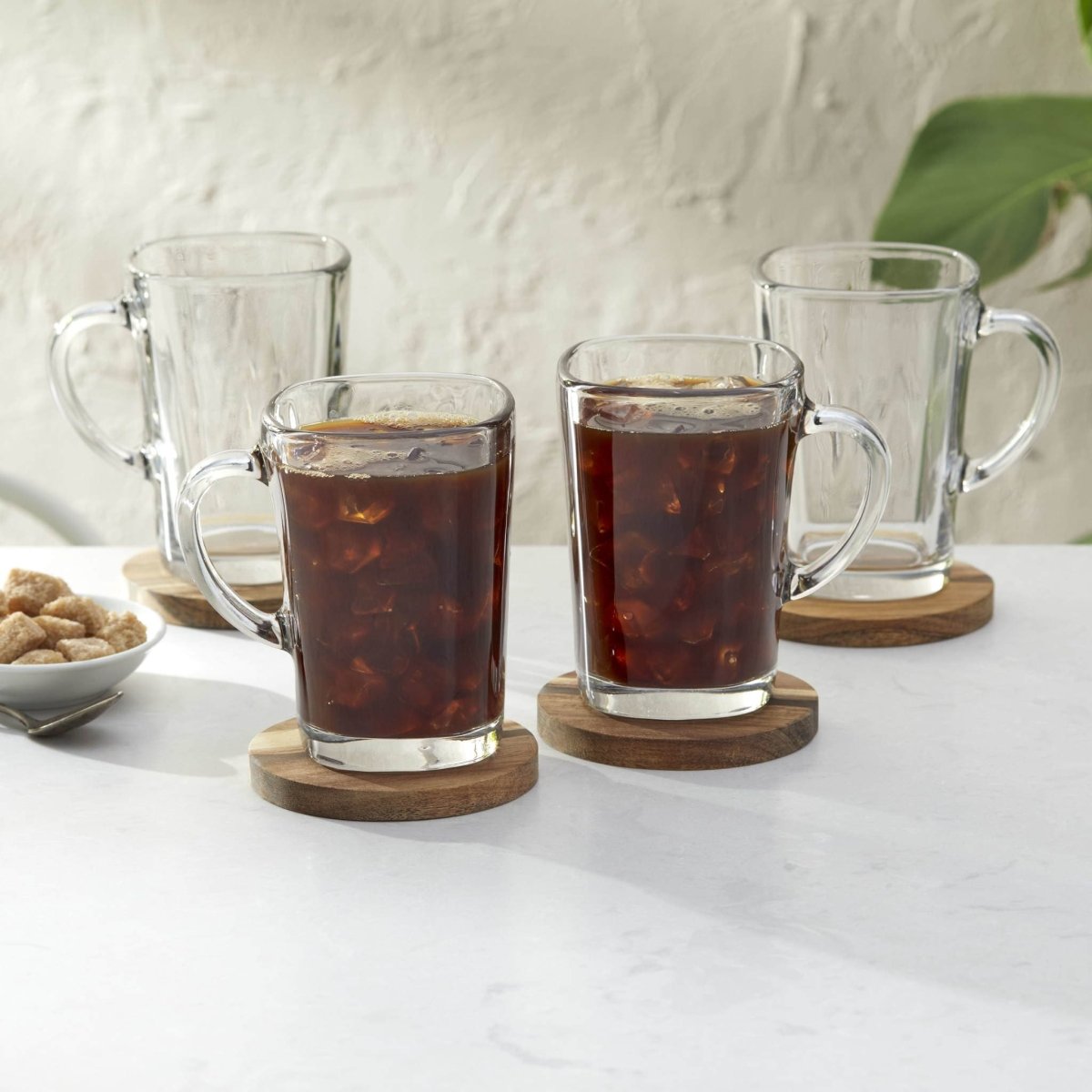 Libbey Tempo Tall Mug, 16 oz - Set of 4 - lily & onyx