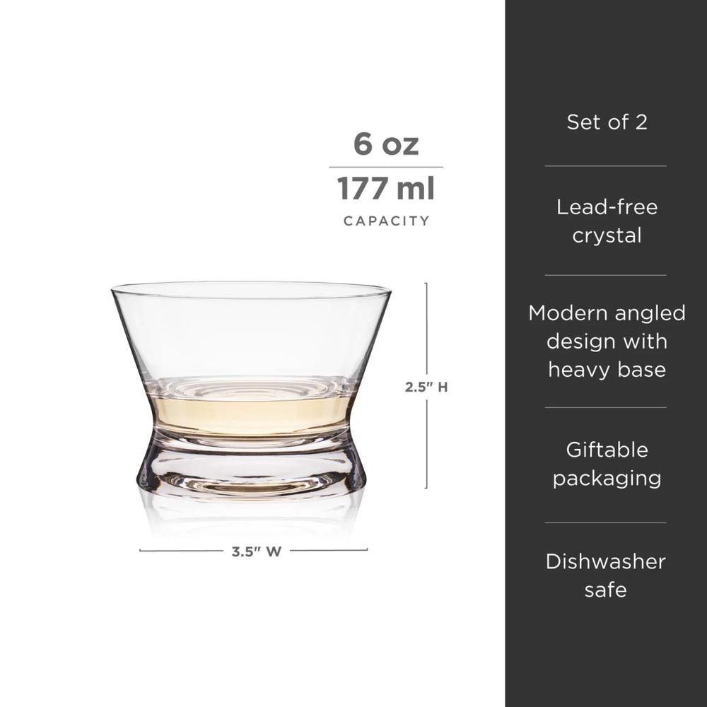 
                      
                        Viski Tequila Tasting Glasses, Set of 2 - lily & onyx
                      
                    