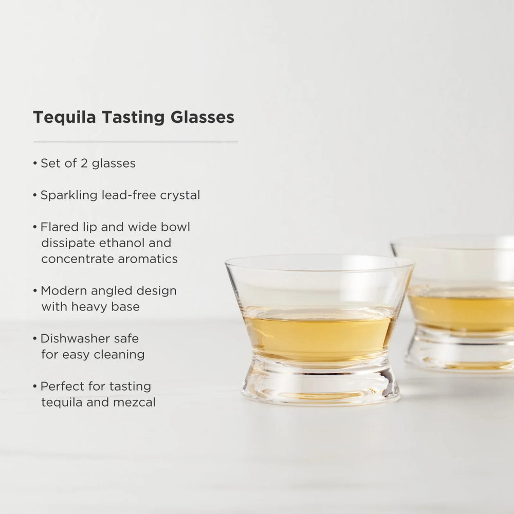 
                      
                        Viski Tequila Tasting Glasses, Set of 2 - lily & onyx
                      
                    