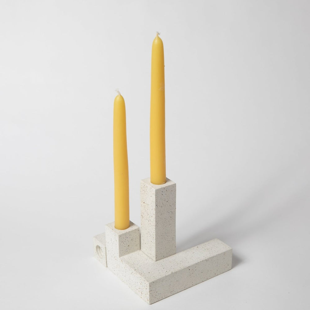 Pretti.Cool Terrazzo Candlestick Holder Set - lily & onyx