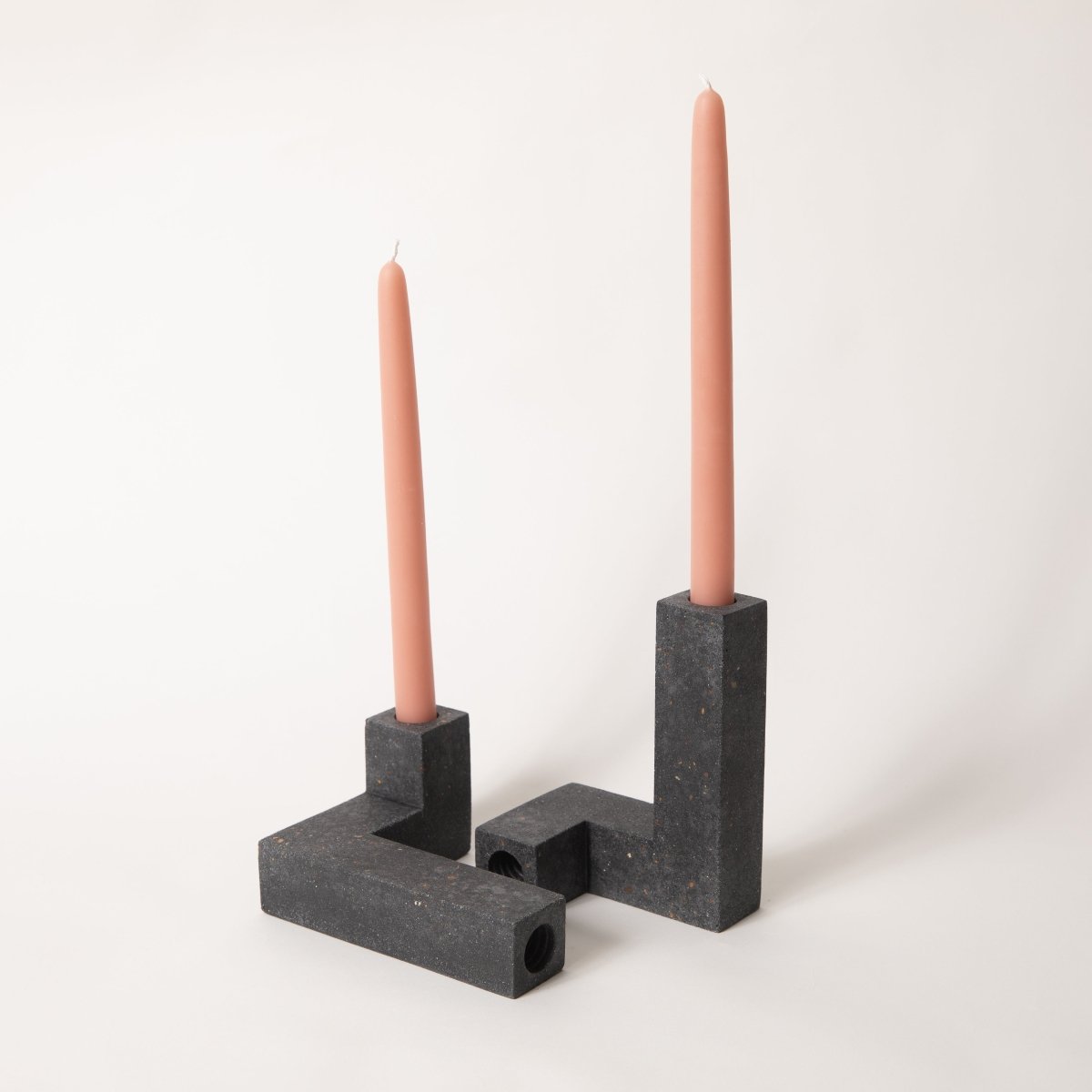 Pretti.Cool Terrazzo Candlestick Holder Set - lily & onyx