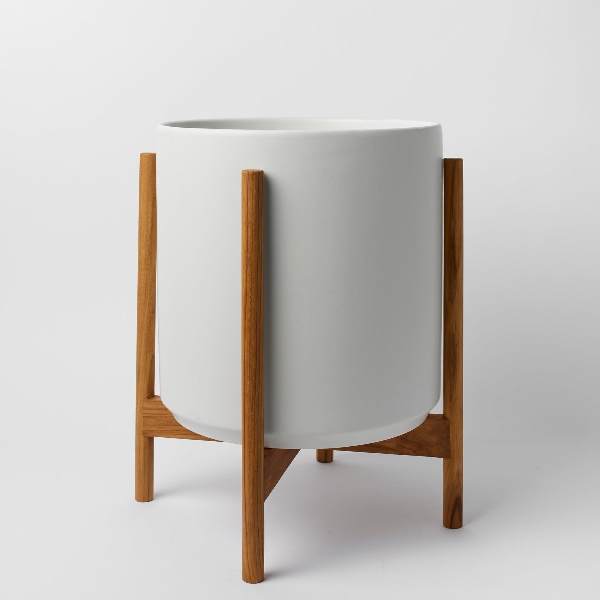 REVIVAL Ceramics The Fourteen - Ceramic Cylinder with Stand - lily & onyx