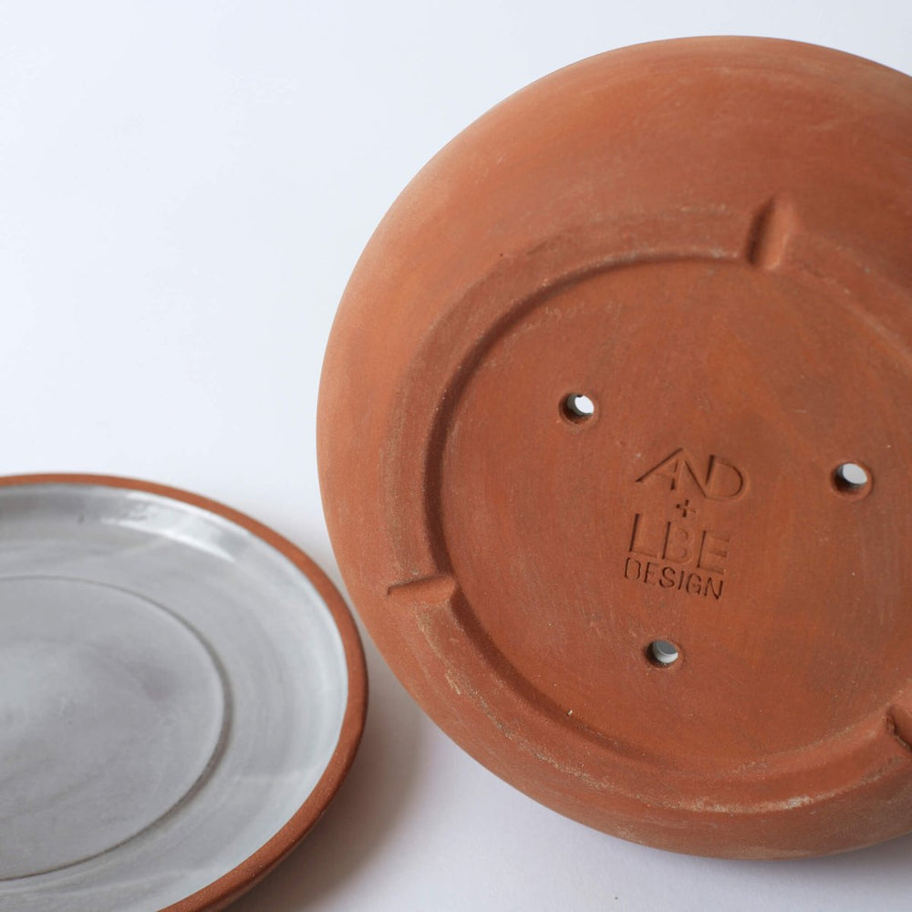 
                      
                        REVIVAL Ceramics The Rancho Planter, 5 Inch - lily & onyx
                      
                    