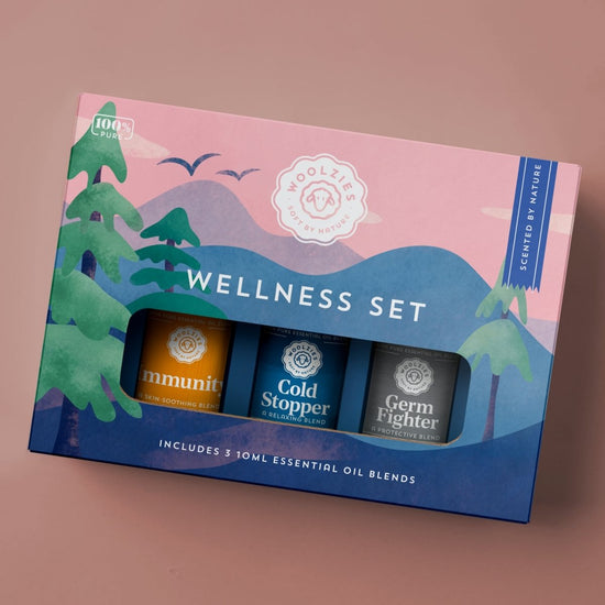 Load image into Gallery viewer, Woolzies The Wellness Essential Blend Oil Collection - lily &amp;amp; onyx
