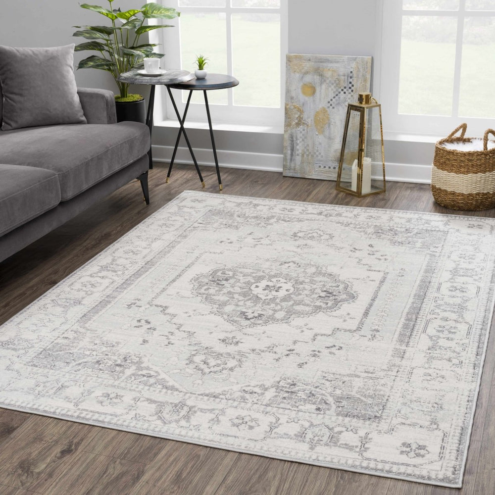 
                      
                        Hauteloom Tigried Ivory & Gray 2315 Area Rug - lily & onyx
                      
                    