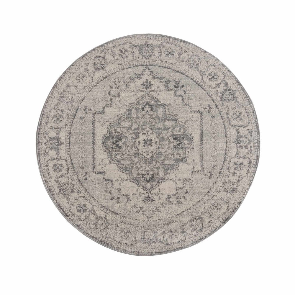 
                      
                        Hauteloom Tigried Ivory & Gray 2315 Area Rug - lily & onyx
                      
                    