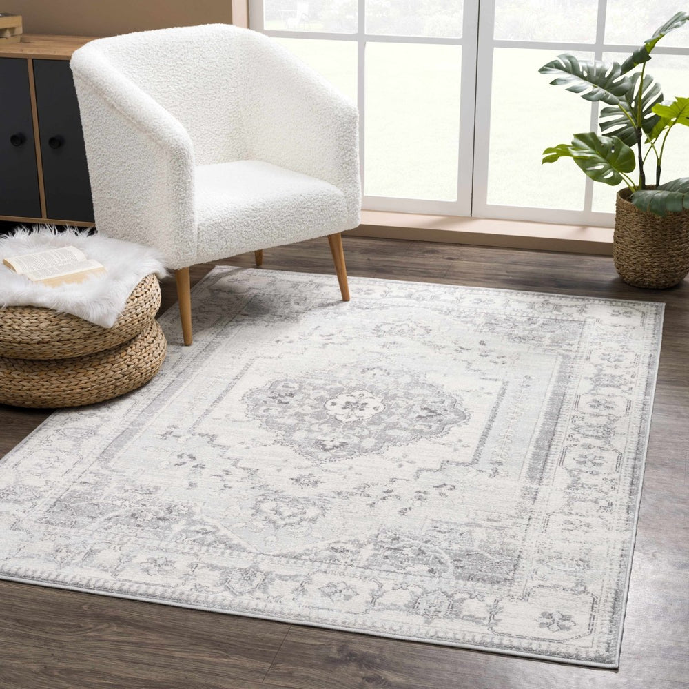 
                      
                        Hauteloom Tigried Ivory & Gray 2315 Area Rug - lily & onyx
                      
                    