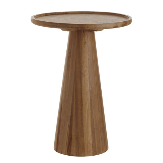 Load image into Gallery viewer, texxture Torri™ Teak Side Table - lily &amp;amp; onyx
