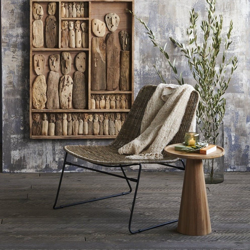 texxture Torri™ Teak Side Table - lily & onyx
