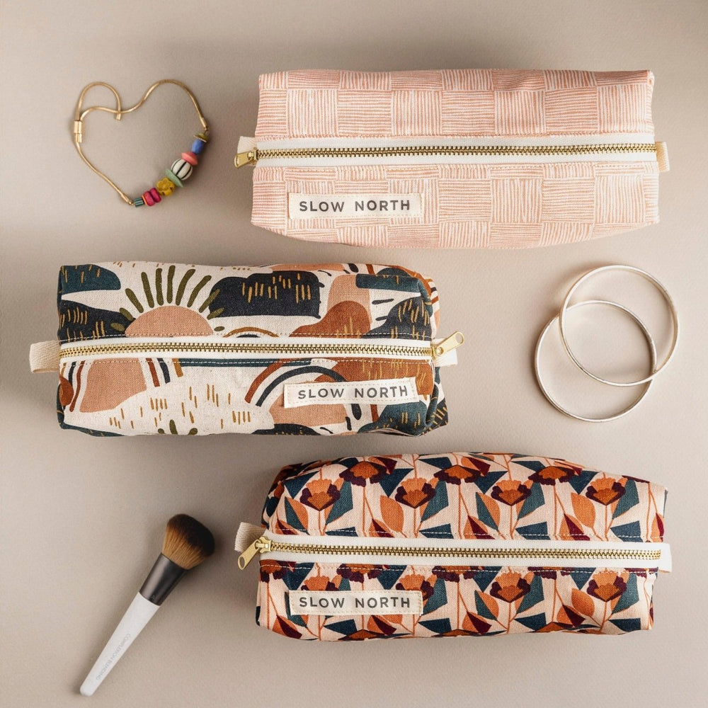 
                      
                        Slow North Travel Pouch, Blush Florence - lily & onyx
                      
                    