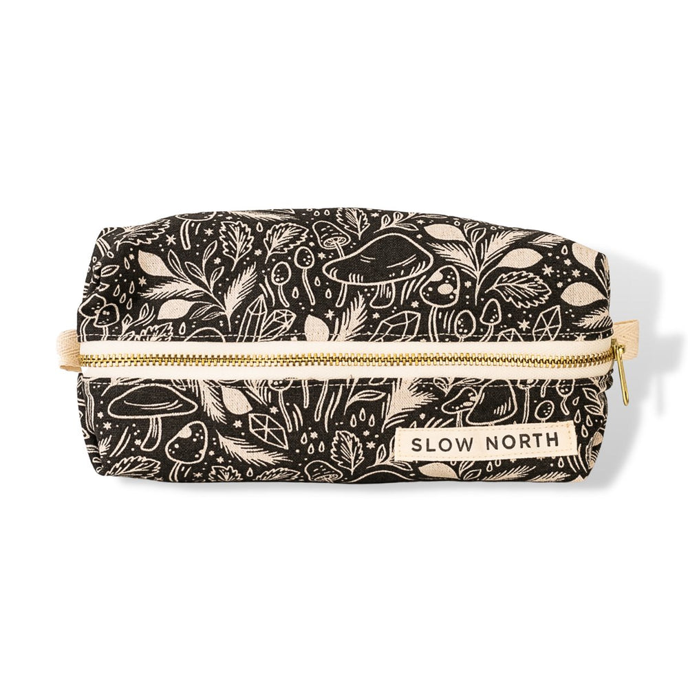 Slow North Travel Pouch, Mystical Mushroom - lily & onyx