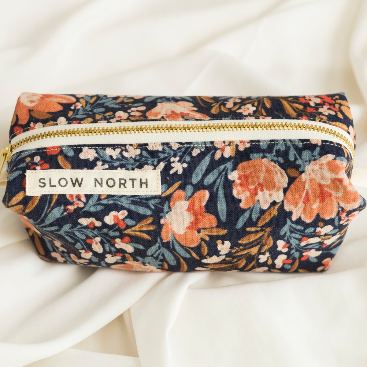 Slow North Travel Pouch, Pom Blossom - lily & onyx