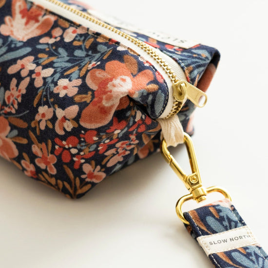 Slow North Travel Pouch, Pom Blossom - lily & onyx