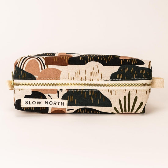 Slow North Travel Pouch, Rainbow Hill - lily & onyx