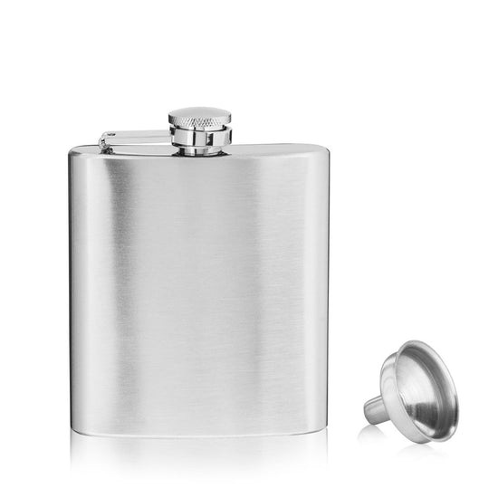Load image into Gallery viewer, TRUE TrueFlask™ 6oz Stainless Steel Flask - lily &amp;amp; onyx
