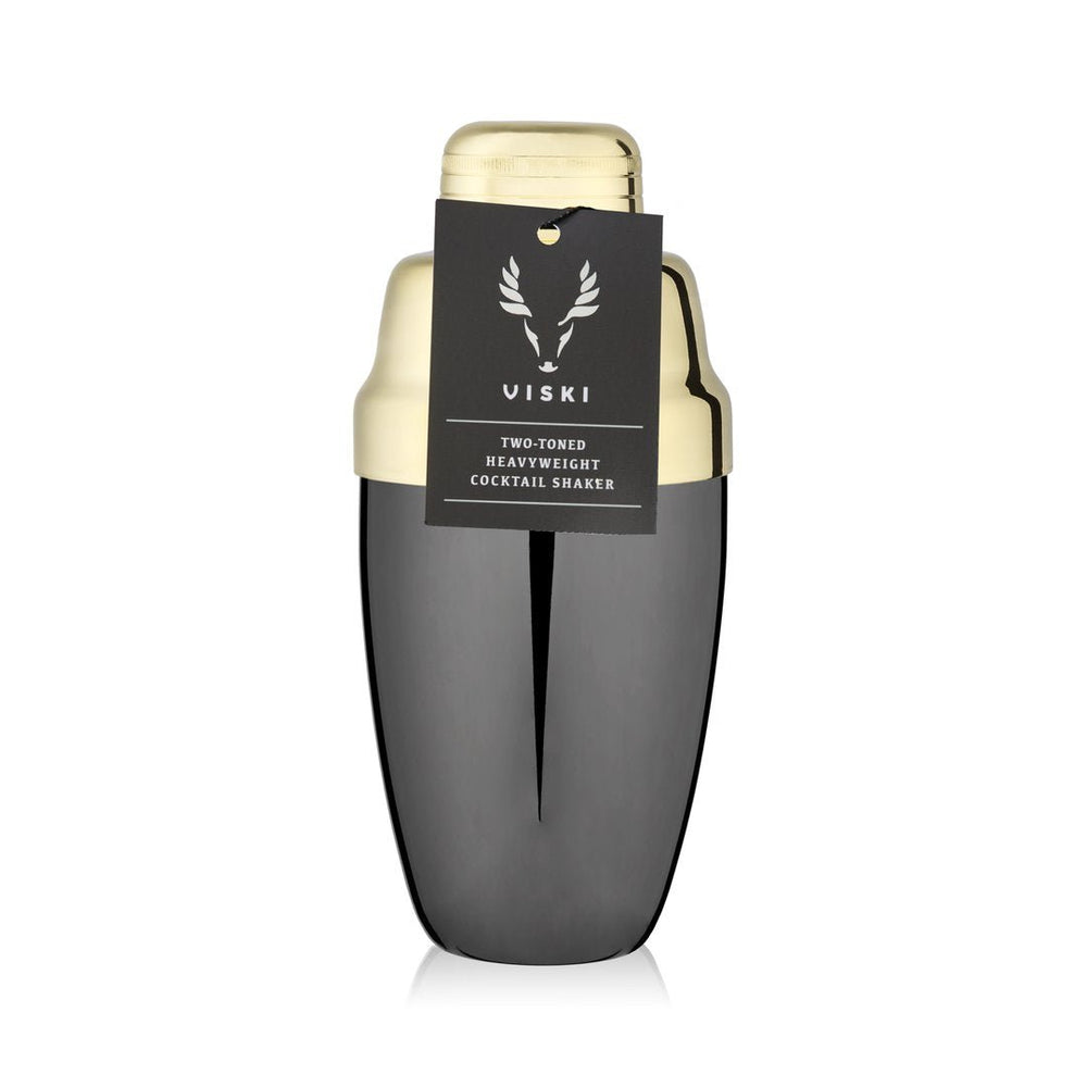 
                      
                        Viski Two Toned Gold & Gunmetal 17oz Heavyweight Shaker - lily & onyx
                      
                    