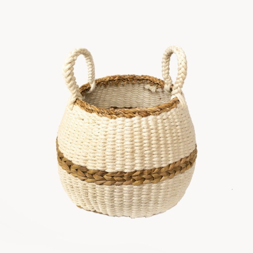 KORISSA Ula Blanco Basket - lily & onyx