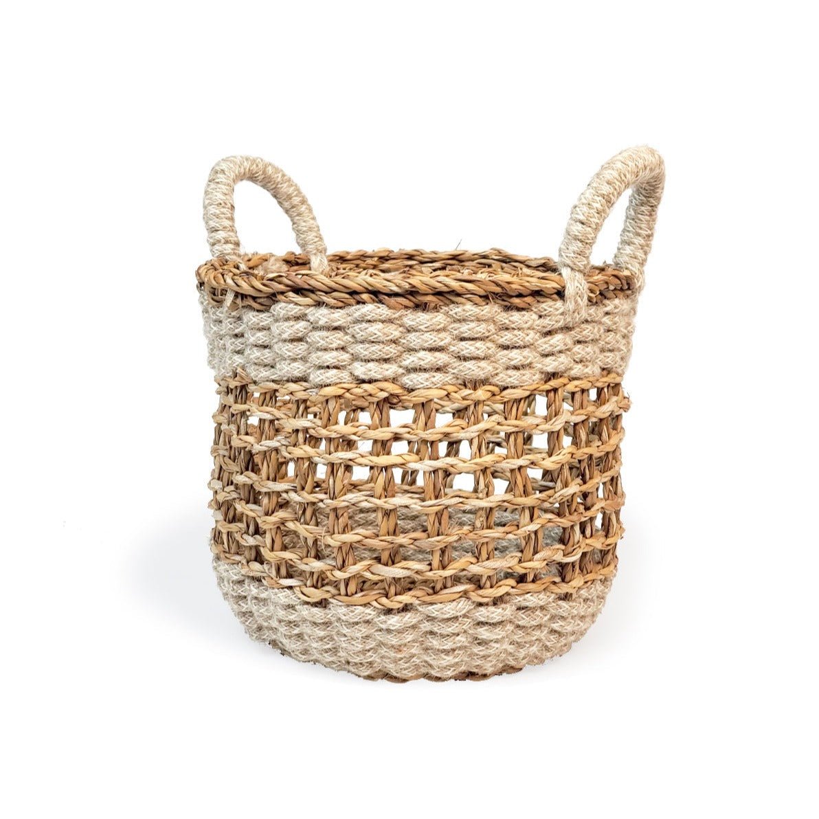 KORISSA Ula Mesh Basket, Natural - lily & onyx