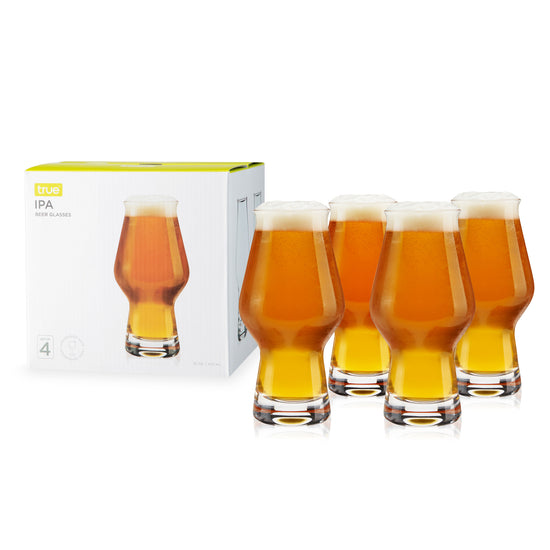 TRUE IPA Beer Glasses, Set of 4 - lily & onyx
