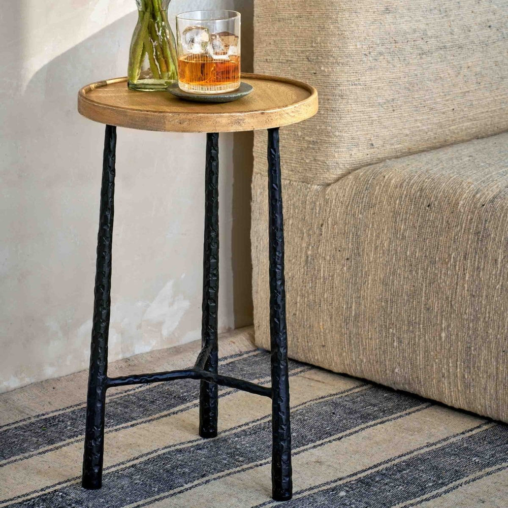 
                      
                        texxture Valea™ Round Side Table - lily & onyx
                      
                    