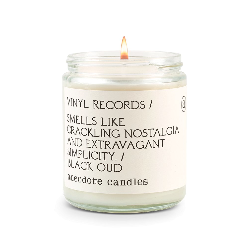 Anecdote Candles Vinyl Records Candle - lily & onyx