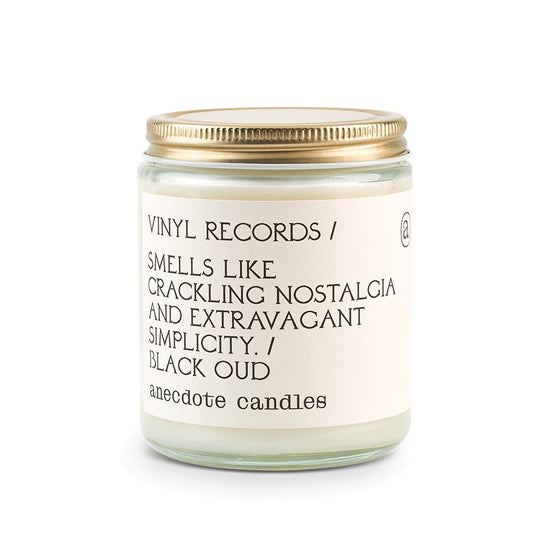 Anecdote Candles Vinyl Records Candle - lily & onyx
