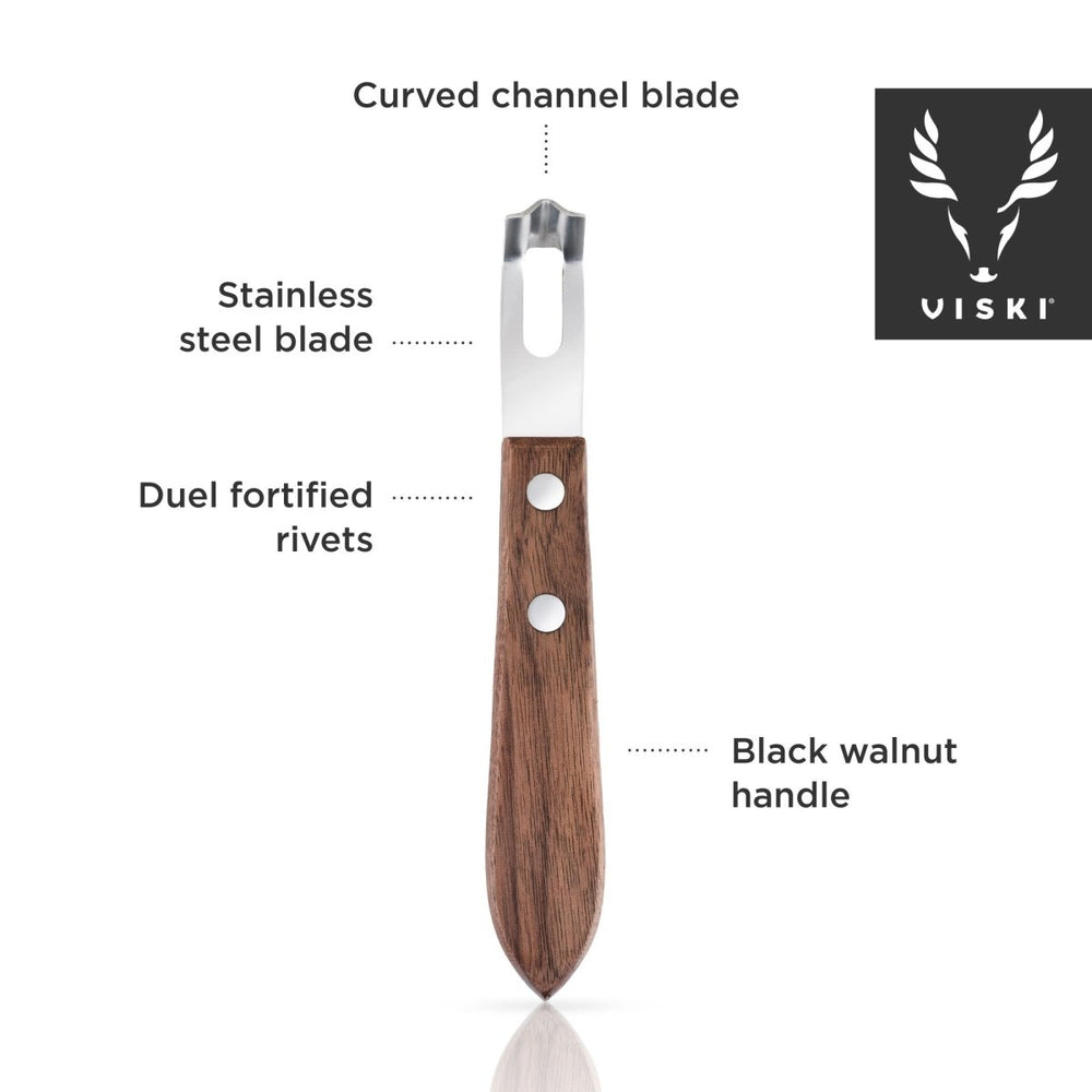 
                      
                        Viski Walnut Channel Knife - lily & onyx
                      
                    