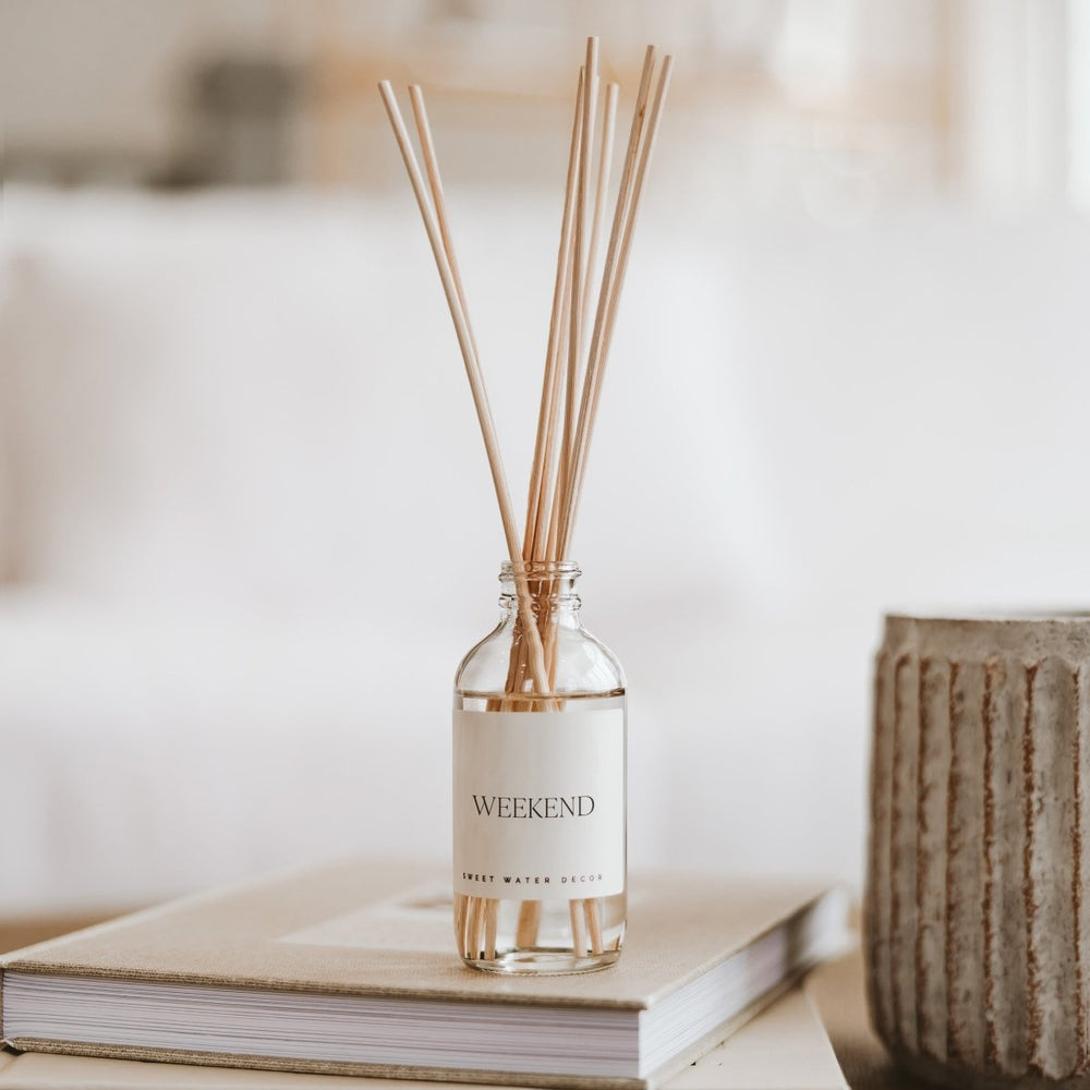 Sweet Water Decor Weekend Clear Reed Diffuser - lily & onyx