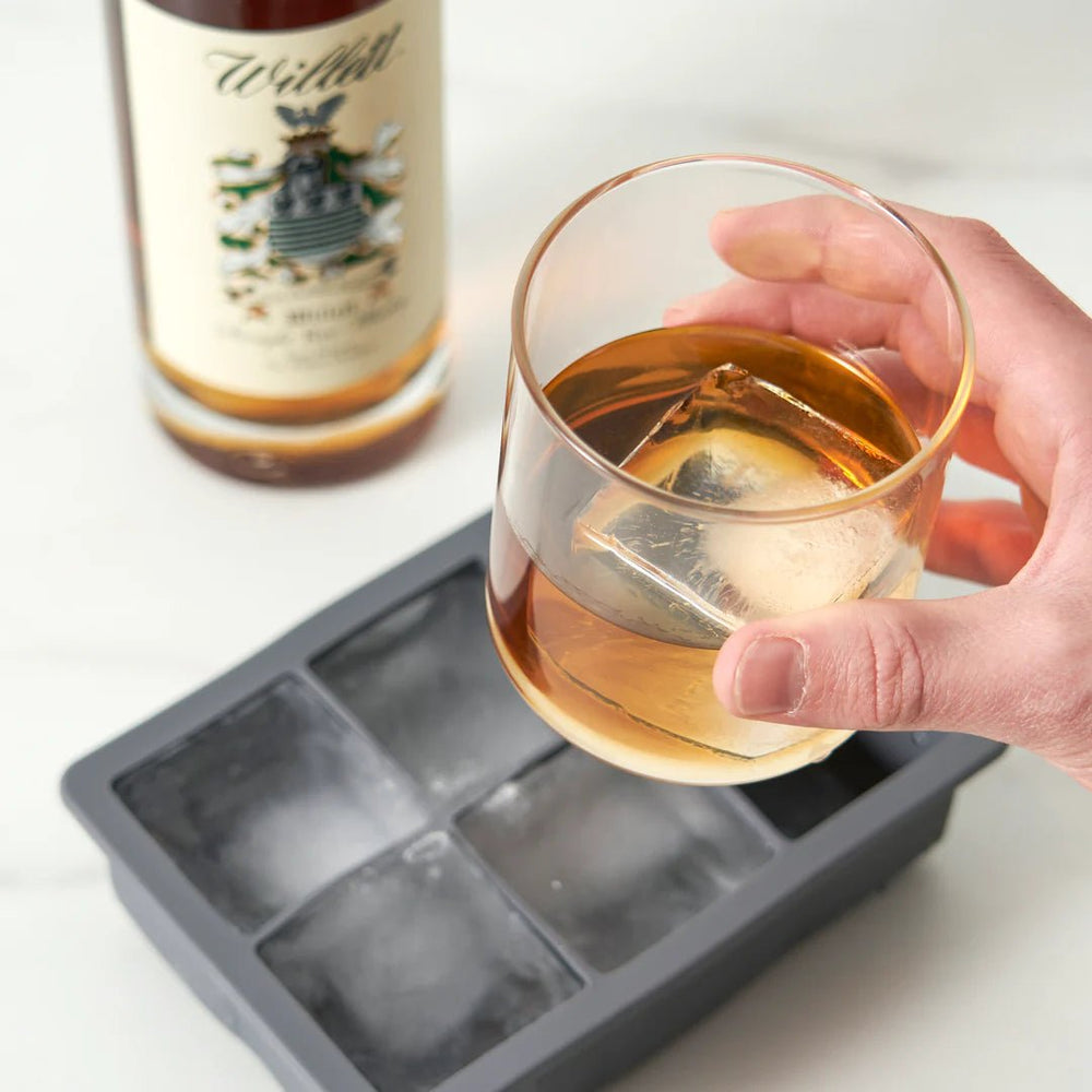 Viski Whiskey Ice Cube Tray with Lid - lily & onyx