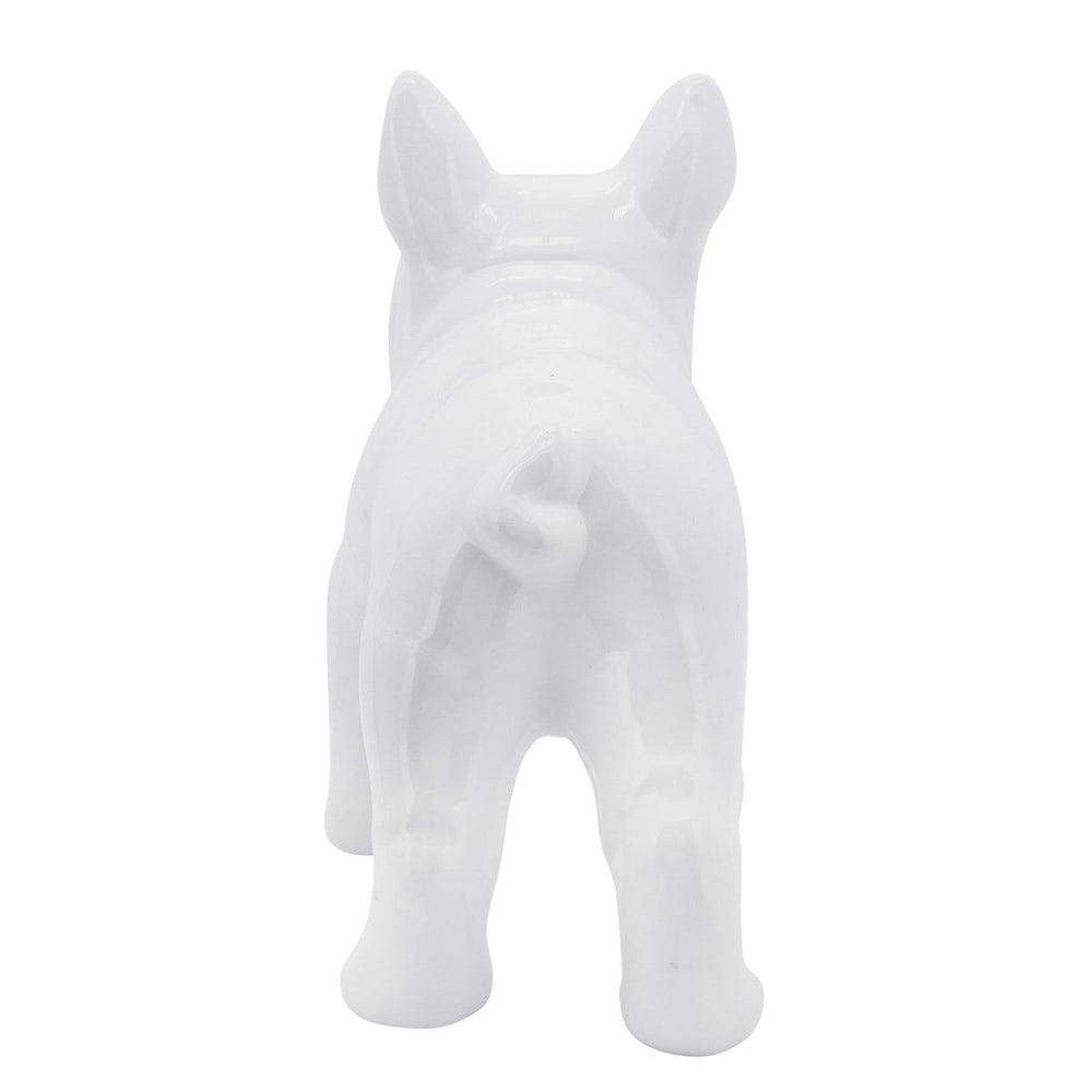 
                      
                        Sagebrook Home White Ceramic Bulldog Figurine, 13"L - lily & onyx
                      
                    
