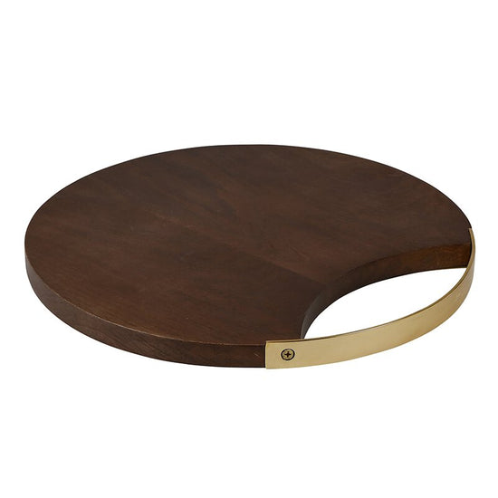 Santa Barbara Design Studio Wood + Brass Board | 12" & 16" - lily & onyx