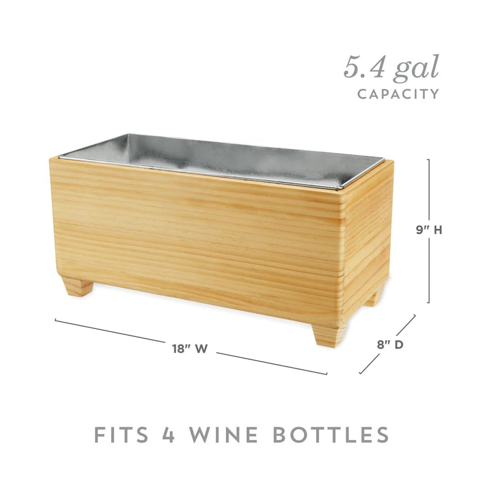 
                      
                        Twine Living Wooden Beverage Tub - lily & onyx
                      
                    