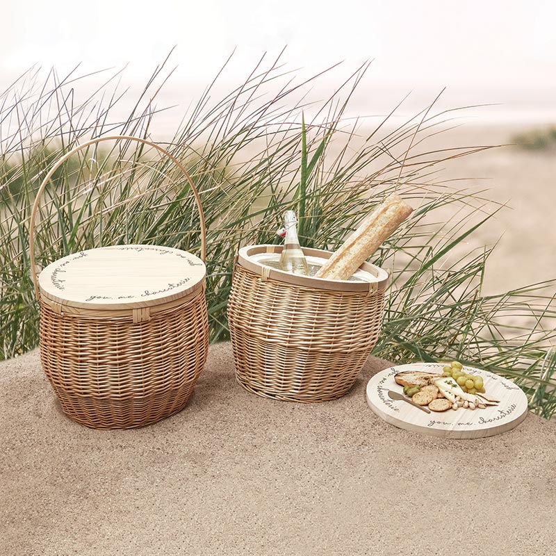 Santa Barbara Design Studio You, Me, Charcuterie Picnic Basket - lily & onyx