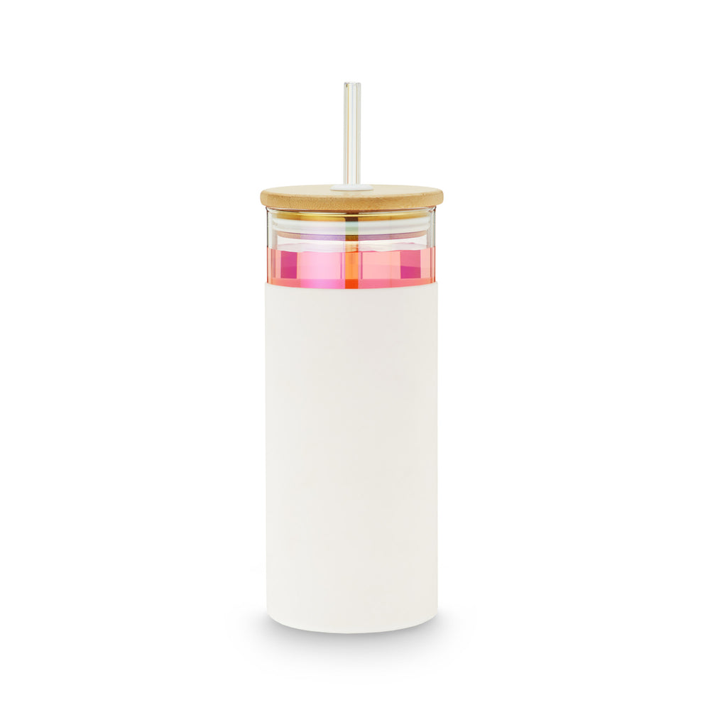 
                      
                        Pinky Up Katherine™ Glass Tumbler with Silicone Sleeve - lily & onyx
                      
                    